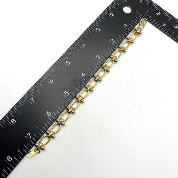 ANNE KLEIN Gold Tone Link Bracelet - Picture 3 of 7